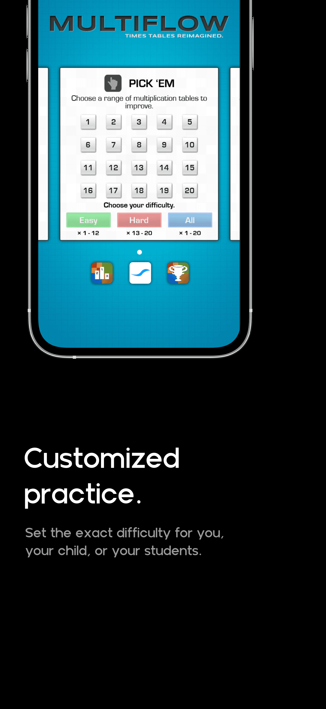 MultiFlow practice modes